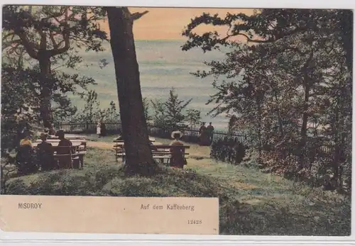 87549 Ak Misdroy auf dem Kaffeeberg 1907