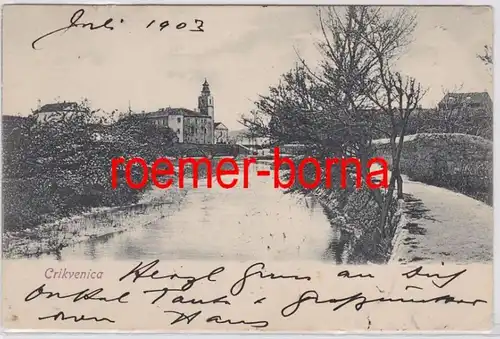 82976 Ak Crikvenica Cirknenz Cirquenizza Kroatien 1903