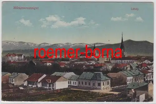 82972 Ak Máramarossziget Rumänien Látkép 1916