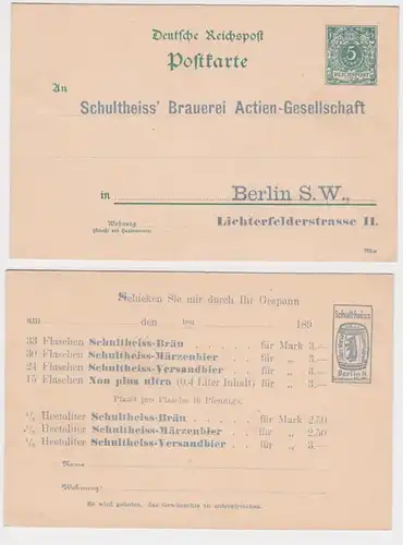 11063 DR Plein de choses Carte postale P30 Zuschriften Schultheiss' Brasserie AG Berlin