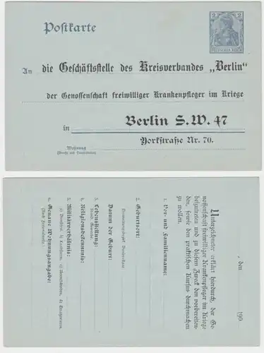 27780 DR Plein de cas Carte postale P57 Imprimer Gen. freew. Infirmière Berlin