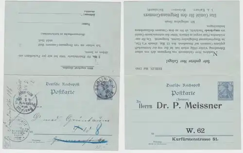 54139 Carte postale P46 Impression Dr. P. Meissner Bergmann-Comers Berlin