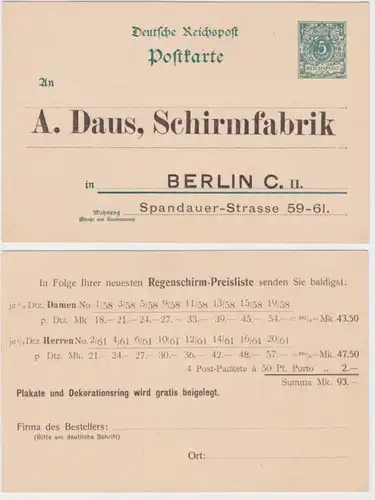 57469 DR Plein de choses Carte postale P36 Imprimer A. Daus Schauffabrik Berlin