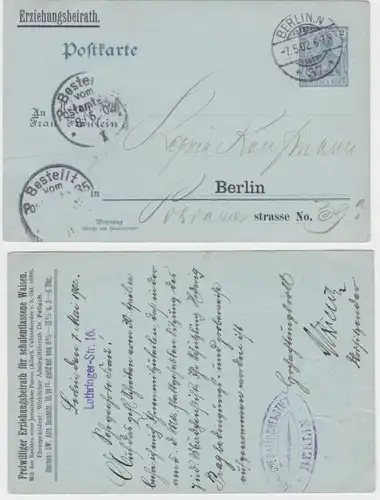 86514 Carte postale P57Y Imprimer une carte éducative pour orphelins Berlin 1902