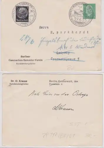 96179 Affaire privée PP117/B2/01 Berliner Glücken-Kellenverein 1935