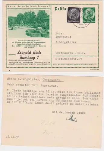 97149 DR Ak P238 Bad Treundenberg Zuschuck Leopold Koch Bamberg 1 1938