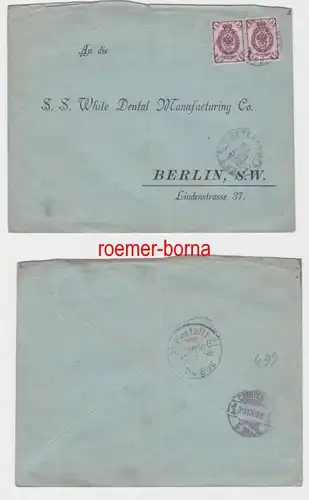 82669 Lettre de la Russie à Berlin St.Petersburg 1898
