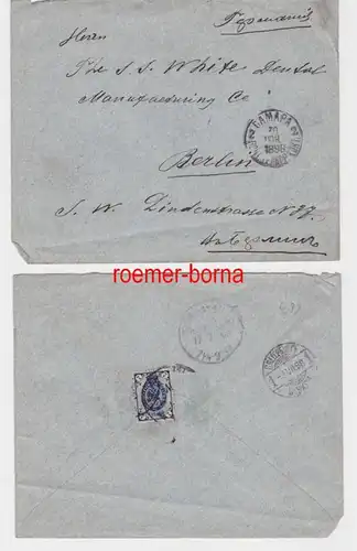 82670 Brief von Russland St.Petersburg nach Berlin 1898