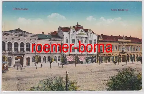 83090 Ak Békéscsaba Hongrie Szent István Tér 1917