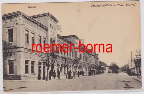 83205 Ak Zemun Hongrie Hôtel Central vers 1915