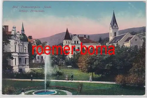 82974 Ak Trencsénéplic Trentchinteplitz Trencianske Teplice Slovaquie vers 1910