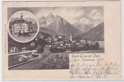 84147 AK Air-Curort Igls bei Innsbruck - Gasthof Altwirt, TotalVue 1901
