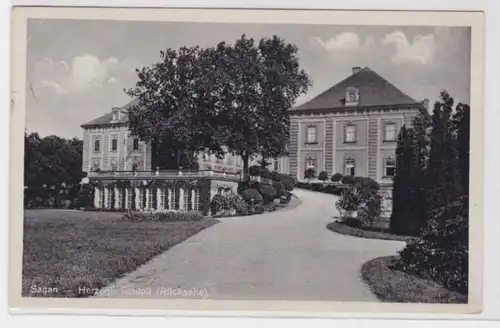 98308 Ak Sagan Zagan Château ducal (arrière) 1934