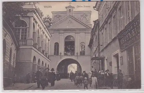 85909 Feldpost Ak Vilnius Vilnius Ostro Brama 1916