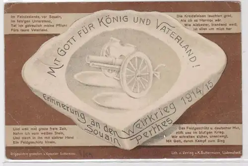 98199 Militär Ak Mit Gott für König und Vaterland! Erinnerung Weltkrieg 1914/15