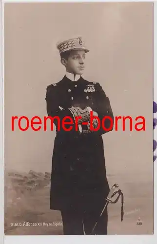 85762 Photo Ak Alfonso XIII. Rey de Espania Alfons Roi d'Espagne vers 1915
