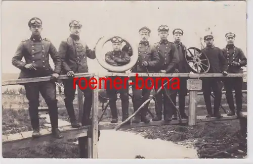85103 Foto Ak Militär Kraftfahrerabteilung 1.Weltkrieg um 1915