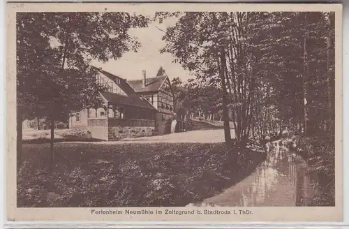 68794 Ak Ferienheim Neumühle im Zeitzgrund bei Stadtroda in Thüringen 1931