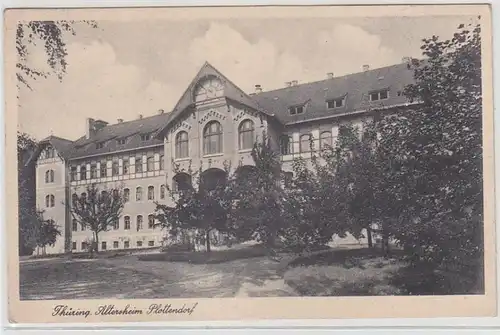 68036 Ak Thüringer Altersheim Plottendorf um 1930
