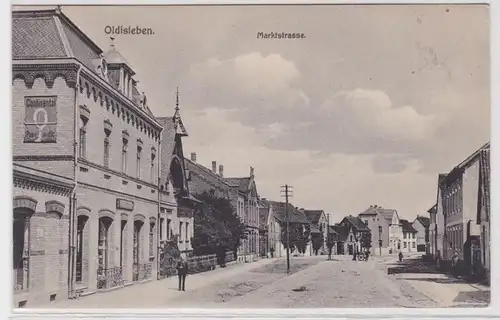 67644 AK Oldisleben in Thüringen - Marktstrasse Strassenansicht 1915