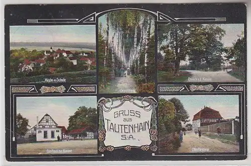 67206 Mehrbild Ak Gruß aus Tautenhain S.-A. 1910