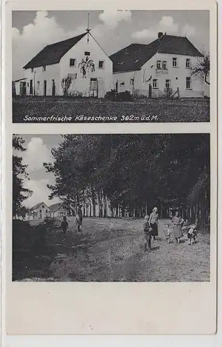 66867 Mehrbild Ak Sommerfrische Käseschenke Post Kraftsdorf i. Thür. um 1910