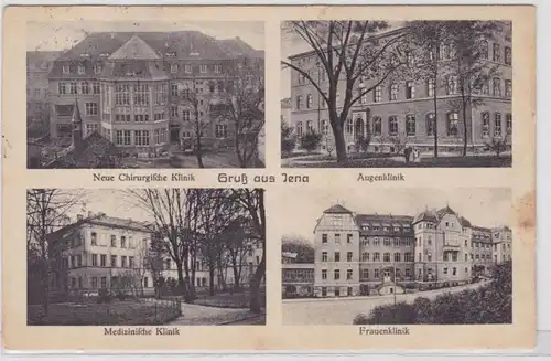 40913 AK Gruß aus Jena Neue Chirurgische, Medizinische, Augen- und Frauenklinik