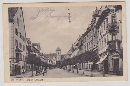 90240 Feldpost Ak Villingen Obere Strasse 1916