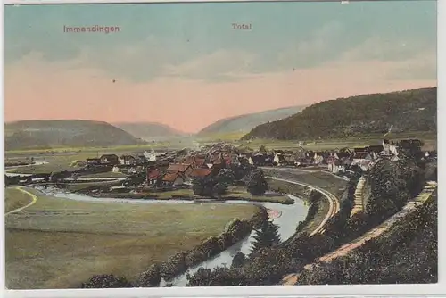 67954 Ak Immendingen Totalansicht um 1910