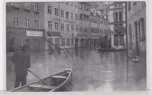 92036 Ak Nürnberg Neue Gasse bei der Hochwasser Katastrophe 1909