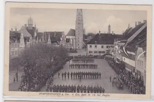 88574 AK Pfaffenhofen a. Ilm - II. Ers. Bataillon Compagnie 13 Infanterie Regt.