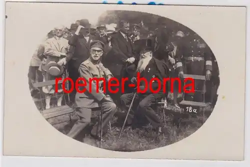 84583 Foto Ak München Reichs-Frontsoldatentag 1929 Bothmer und Tirpitz