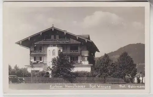68454 Photo Ak Bad Wiessee Kurheim Hanslbauer 1934