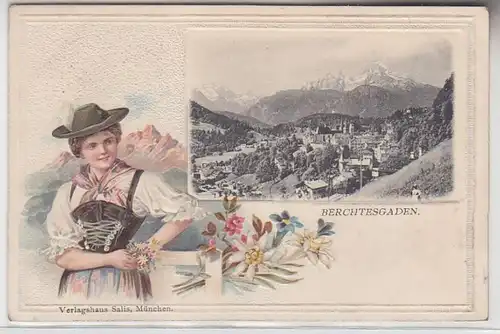 67995 Päge Ak Berchtesgaden Vue totale 1908