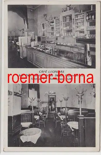 74506 Mehrbild Ak Café Leonidas Berlin Prinzenstr. Innenansichten 1940