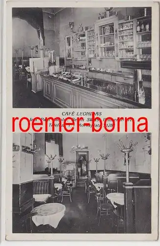 74506 Multi-image Ak Café Leonidas Berlin Princenstr. Vues d'intérieur 1940