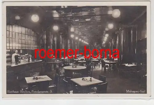 74505 Ak Berlin Bierhaus Sichen Potsdamerstrasse 3, 1938