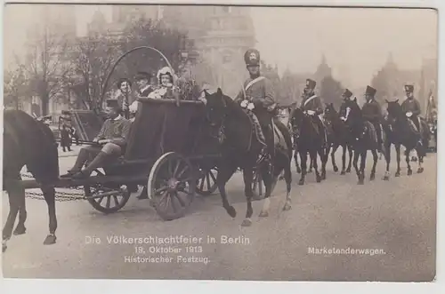 69307 Ak Die Völkerschlachtfeier in Berlin 19.Oktober 1913 historischer Festzug