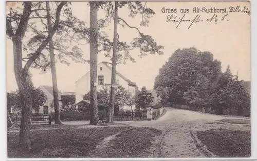 86740 AK Gruss de Alt-Buchhorst - Maison à la plage des bois 1914