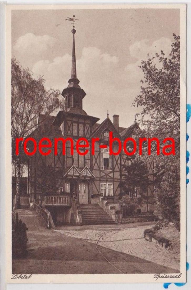 85910 Ak Lobetal (Bernau) Hoffnungstaler Anstalten Speisesaal um 1930