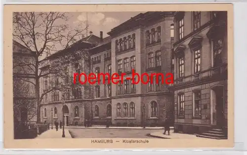 85340 Ak Hamburg Klosterschule 1943