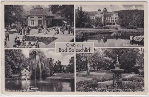 90276 Mehrbild Ak Gruß aus Bad Salzschlirf 1960