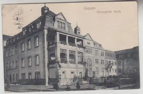 68056 Feldpost Ak Giessen Chirurgische Klinik 1917