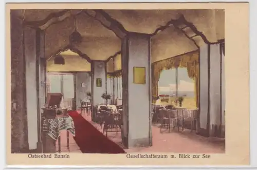 94133 Ak Balade balnéaire Bansin Salle de réunion avec vue sur le lac autour de 1930