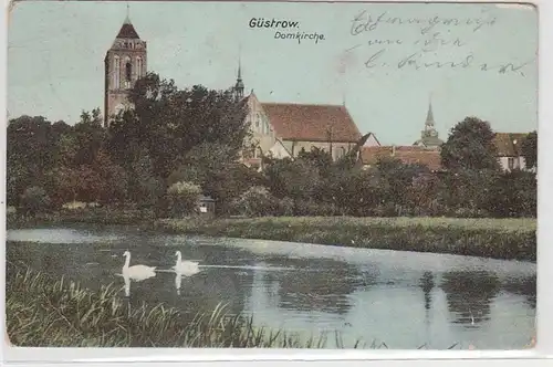 69536 Ak Güstrow Domkirche vers 1910