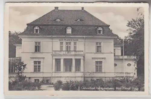 68687 Ak Mer Baltique Bad Heiligendamm Max Planck Maison vers 1950