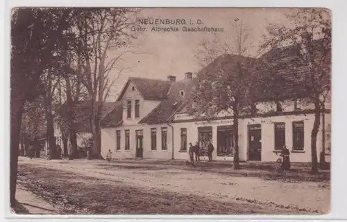 94728 Ak Neuchâtel i.O. Gebrüder Albrechts Betriebshaus vers 1930