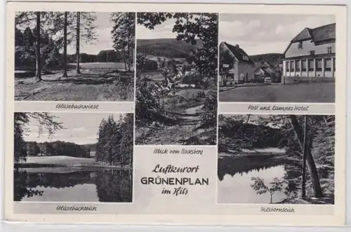 56311 Mehrbild Ak Luftkurort Grünenplan im Hils 1956