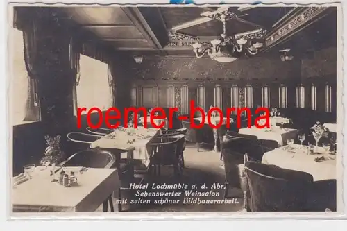 86124 Ak Hotel Lochmühle près de Mayschoss Ahrtal (Altenahr) Salon du vin 1942