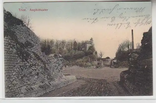 68944 Feldpost Ak Trèves Amphithéâtre 1916